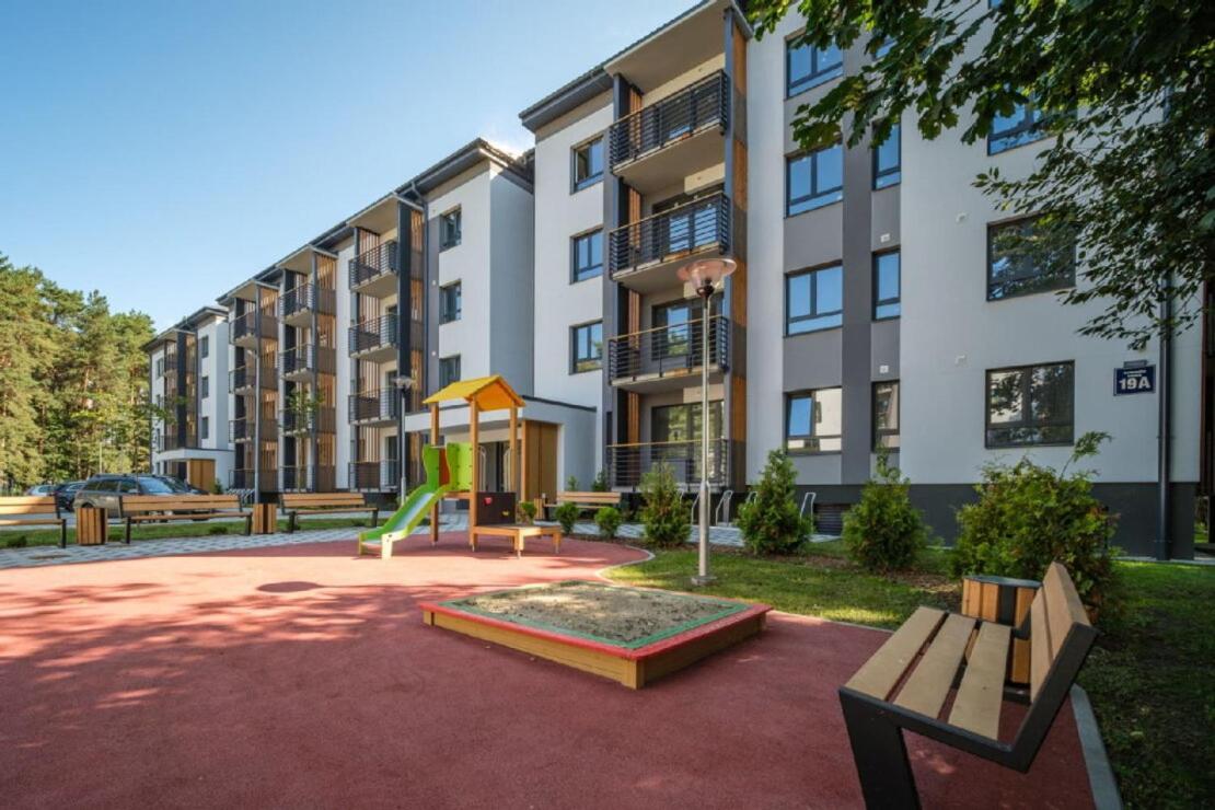 Cozy 2-Bedrooms Apartment In A New Complex Near The Airport And The Center Ryga Zewnętrze zdjęcie